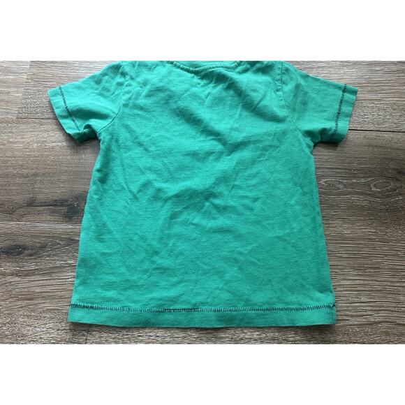 Gymboree Boys 18-24M Green Surf T-Shirt VGUC Beach Summer Graphic Tee - Picture 4 of 4